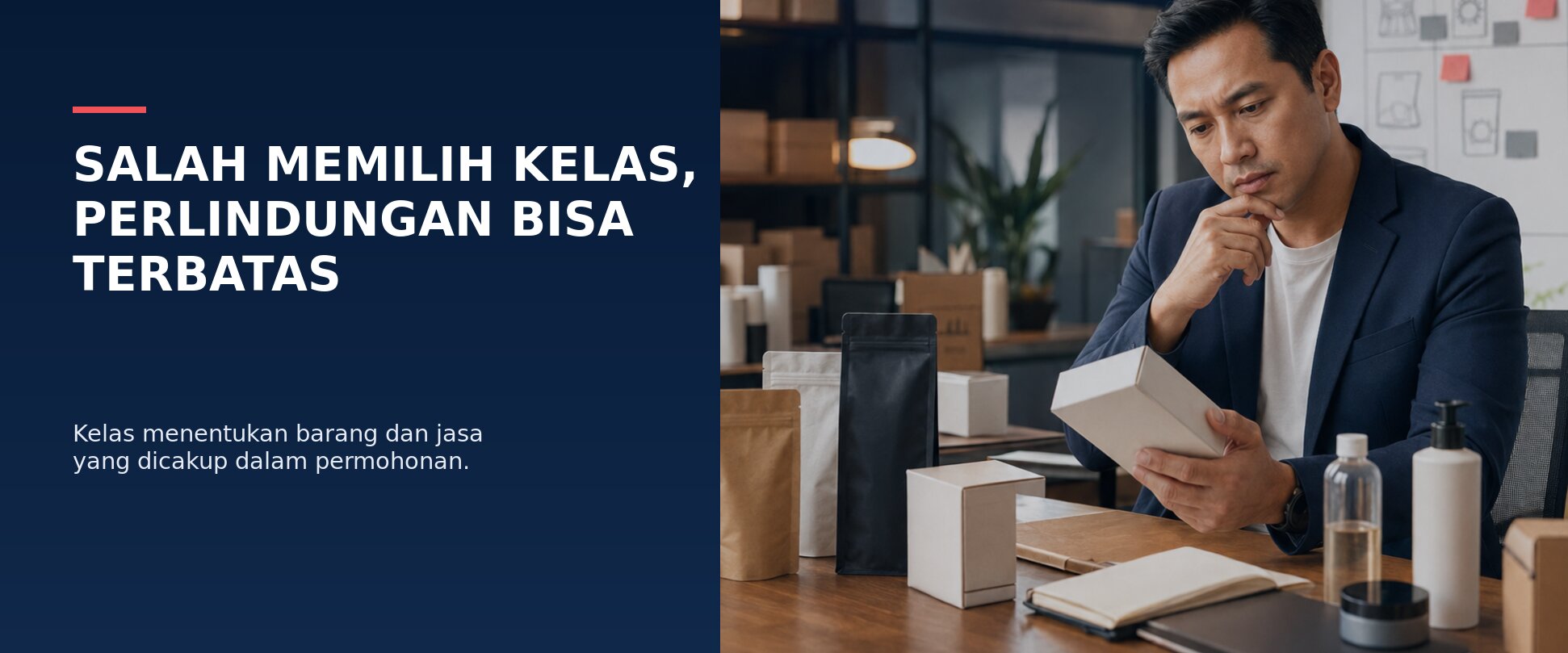 Kesalahan Memilih Kelas Merek yang Dapat Membatasi Perlindungan