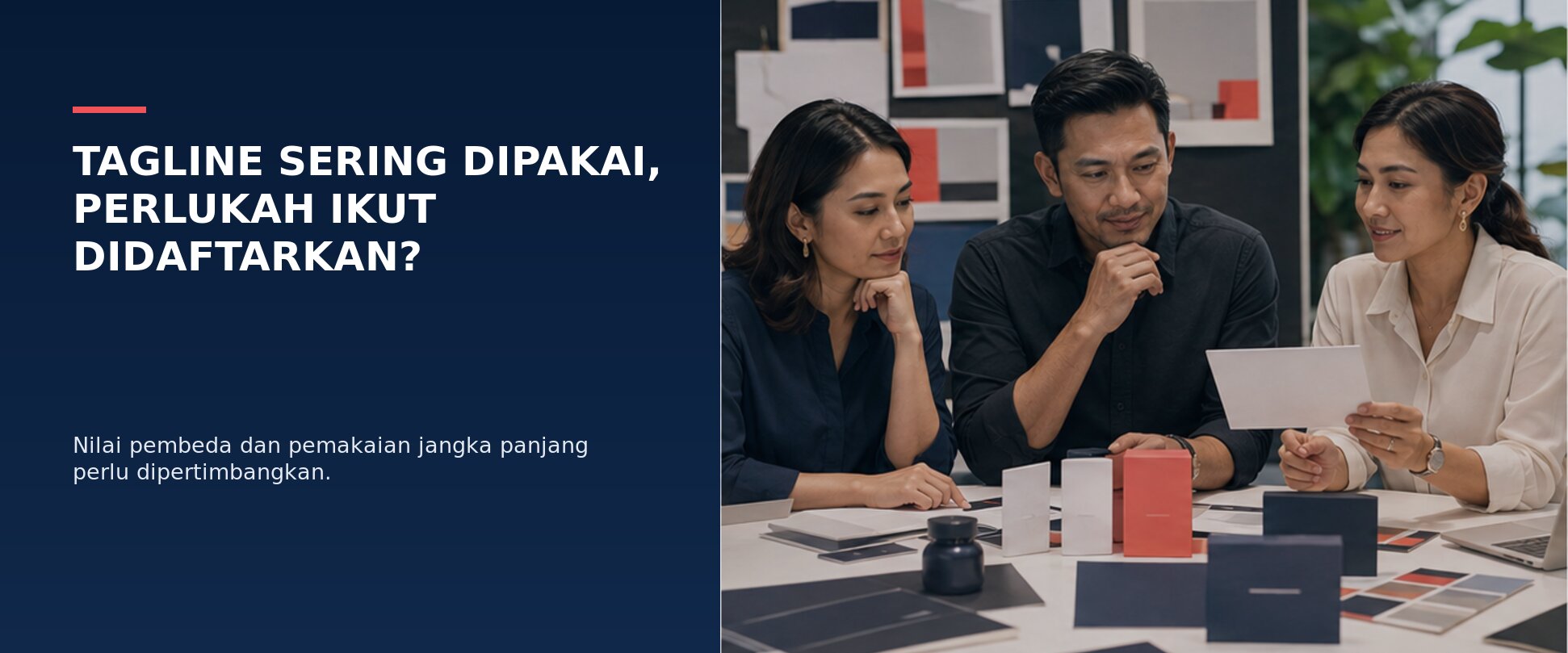 Perlukah Mendaftarkan Tagline?