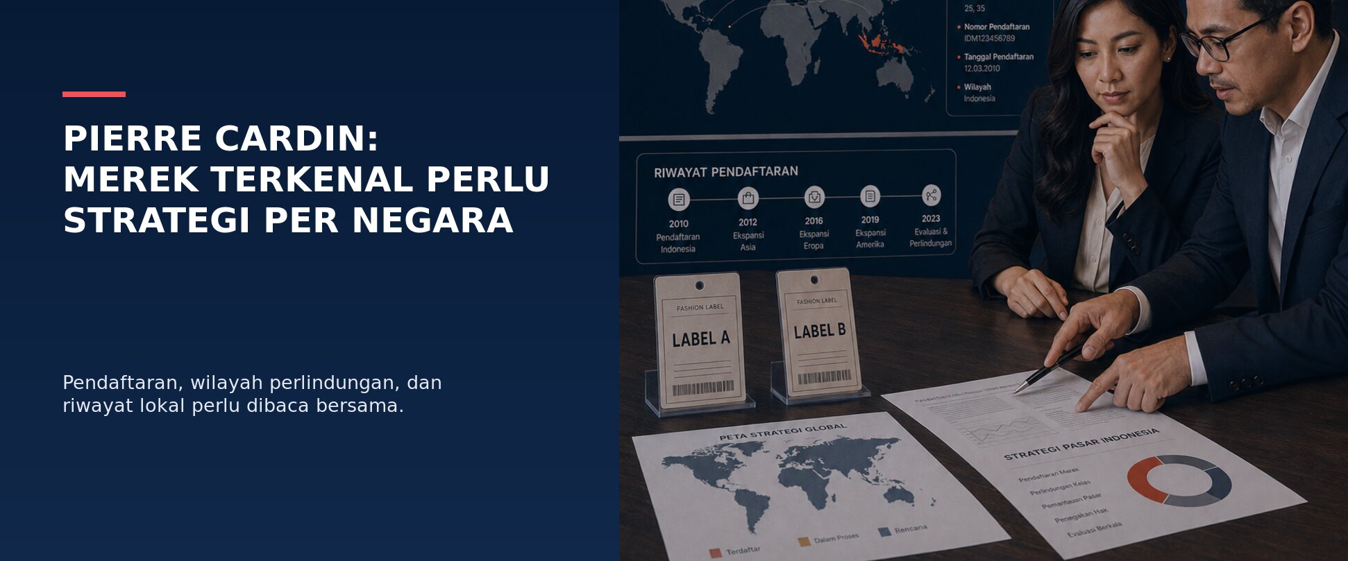 Pierre Cardin: Pelajaran Mendaftarkan Merek di Indonesia