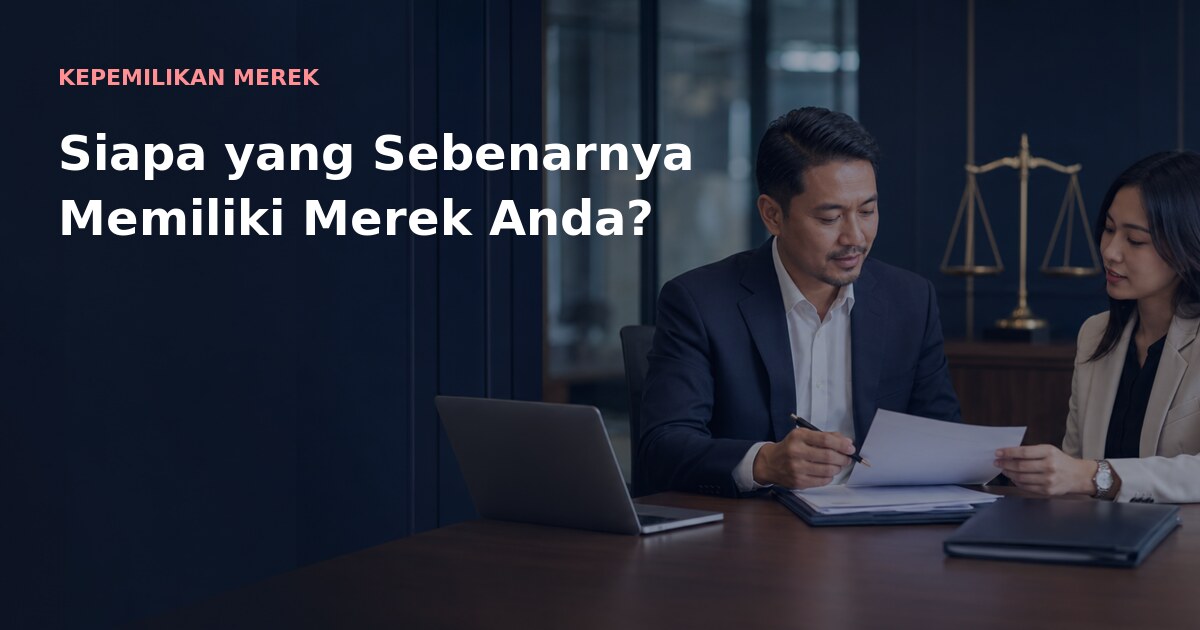 Kepemilikan merek perlu ditata antara founder, partner, dan perusahaan
